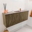 Mondiaz JOYA-DLUX 100cm toiletmeubel - kleur Dusk - Wastafel FAYE positie Midden 1 kraangat kleur Saba. SW1426065