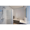Xenz Lagoon Duobad - 180x80x53 - afvoer Midden - acryl - wit SW103175