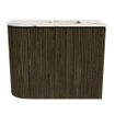 Mondiaz JOYA-DLUX 51.6cm toiletmeubel - ronding links kleur Shadow - Wastafel FAYE positie Rechts 1 kraangat kleur Nata. SW1424973