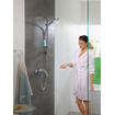 Hansgrohe Crometta vario ensemble de douche 65cm avec porte-savon blanc chrome SW73216