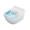 Duravit Starck 3 WC suspendu à évacuation profonde rimless blanc 0293380