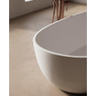 ZEZA Eloise Vrijstaand bad - 170x80cm - acryl - sifon - mat wit SW892588