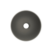 Arqua Olivia Waskom - 22x22cm - rond - opbouw - mat quartz grijs SW1447221