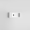 Clou Flush 3 fontein 36x18cm kraangat links met handdoekhouder Mineraalmarmer glanzend wit SW102677
