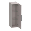 BRAUER Elevate badkamerkast - 120x35x35cm - excl.opleggreep - 1 deur - links- of rechtsdraaiend - mat zand SW1200039