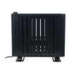 Eurom RAD radiatorkachel - 48x15x42cm - 1000watt - staand- metaal zwart mat SW999835