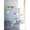 Duravit D-code WC-zitting 44.3x35.9x5cm compact met softclose Kunststof wit Glanzend TWEEDEKANS OUT10123