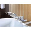 Hansgrohe Metropol Ensemble mitigeur de bord de baignoire 4 trous chrome SW99986