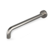 Hotbath COBBER Ensemble de douche à effet pluie - robinet encastré - thermostatique - pomme de douche 20 cm - douchette à main - nickel brossé SW1437747