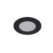 QAZQA Blanca Spot encastrable - 9x9cm - LED incluse - 3 niveaux de variation - IP44 - noir mat SW1187214