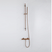 Fortifura Calvi Glijstang - 90cm - glijstuk - Geborsteld koper PVD (Koper) OUTLETSTORE STORE43083