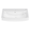 Lavabo Grohe Euro céramique 60cm avec trou de robinet avec trop-plein blanc alpin SW1234893