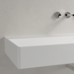 Villeroy & boch Memento 2.0 lavabo pour porte-serviettes 120x47cm sans trop-plein sans trou pour robinetterie céramique+ blanc SW336041