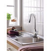 GROHE Feel Mitigeur de cuisine - haut - bec extensible - 2 types de jet - chrome SW706626