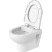 Duravit DuraStyle Basic pack WC suspendu à évacuation profonde sans bride 36,5x48cm avec abattant à frein de chute blanc SW472391