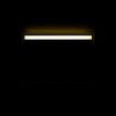 Adema Squared badkamerspiegel - 100x70cm - incl. bovenverlichting - LED - spiegelverwarming - sensor schakelaar SW238221