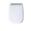 Duravit D-code WC-zitting 43.8x35.9x5cm met softclose - Kunststof - glans wit 0315128