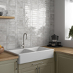 Terravito Ardeno Koko Voor wandtegel - 150x50cm - 8mm - Grijs SW1151608