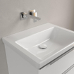 Villeroy & Boch Subway 3.0 Lavabo - 600 x 470 x 165 mm - Blanc Alpin CeramicPlus - sans trop-plein SW701562