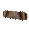Umbra Picket handdoekhouder - 61x4x17cm - 3 haken - walnoot SW1441913