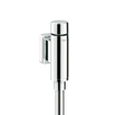GROHE Rondo robinet de chasse pour urinoir 1/2 avec robinet d'arrêt, tuyau de chasse et raccord chrome 0729220