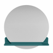 Mondiaz SPOT Miroir de salle de bains - rond 80cm - tablette miroir - couleur Smag SW1235612