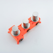 Fortifura Nebbio Inbouwthermostaatkraan - 2 functies - uit te breiden naar 3 of 4 functies - geborsteld RVS PVD SW1417138