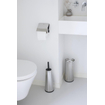 Brabantia Classic Porte-rouleau de papier toilette - avec couvercle - classic brilliant steel SW237221