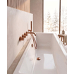 Zeza Square Baignoire - 170x75cm - acrylique - Blanc brillant SW1015085