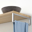 Wiesbaden Support carré 46x22cm chrome SW95890