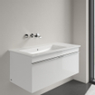 Villeroy & Boch Venticello Lavabo à poser sur meuble - 1000 x 500 x 170 mm - Blanc Alpin CeramicPlus - avec trop-plein 1025131