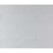 ÉCHANTILLON Douglas Jones Carreau mural 6x25cm 10mm éclat blanc Blanc De Lin SW976509