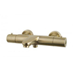 Wiesbaden Caral thermostatische badmengkraan geborsteld messing PVD SHOWROOMMODEL SHOW26402