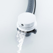 Fugaflow Eccelente Sobrado évacuation surélevée - commande rotative avec fonction de remplissage - évacuation prolongée - mat blanc SW1212610
