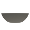 Arcqua Prince Vasque à poser - ovale - 49x34cm - quartz mat gris SW1209066
