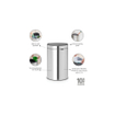 Brabantia Touch Bin Afvalemmer - 10+23 liter - 2 kunststof binnenemmers - matt steel fingerprint proof SW1117334