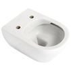 Villeroy & Boch Subway 2.0 WC suspendu - 56cm - avec réservoir encastré Geberit UP320 - avec abattant de WC Saniclass - plaque de commande QeramiQ Push - boutons rectangulaires - noir mat SW1431060