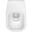 Duravit D-code WC suspendu - à fond creux - incl. Abattant WC - blanc SW1377706