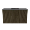 Mondiaz JOYA 70cm meuble de toilette - couleur Shadow - Vasque FAYE position Milieu 1 trou de robinet couleur Urban. SW1421477