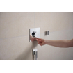 Hansgrohe Ecostat Comfort E Inbouwthermostaat - 2 functies - chroom SW1388311