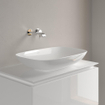 Villeroy & Boch Loop & friends lavabo à poser - 62x42cm - rectangulaire sans trop-plein CeramicPlus blanc SW644144