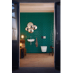 Duravit Me by starck fontein 450x155x320mm zonder kraangat met overloop wit 0293428