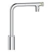 Grohe Minta smartcontrol keukenkraan L-uitloop uittrekbare dual spray chroom SW960309