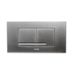 Wisa XT Kantos plaque de commande plastique double chasse DF chrome mat 0701518
