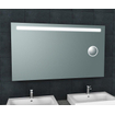 Wiesbaden Tigris miroir rectangulaire avec LED et miroir de rasage 140 x 80 cm SW545190