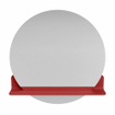 Mondiaz SPOT Miroir de salle de bains - rond 70cm - tablette de miroir - couleur Fire SW1235525