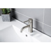 Fortifura Calvi Wastafelkraan - 14.8cm - opbouw - Geborsteld RVS PVD (RVS) SW377856