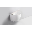 Adema Salina 2.0 WC mural - Sans rebord de chasse - 48.5 cm - Abattant à fermeture douce - Blanc brillant SW1247815