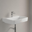 Villeroy & Boch O.novo lavabo - dessous meulé 60x46cm - avec 1 trou de robinet blanc SW448443