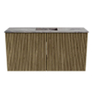 Mondiaz JOYA-DLUX Meuble de toilette 80cm - couleur Dusk - Vasque FAYE position Milieu 1 trou de robinet couleur Sombra. SW1426129